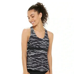 NWT Adidas Racerback Tankini Top